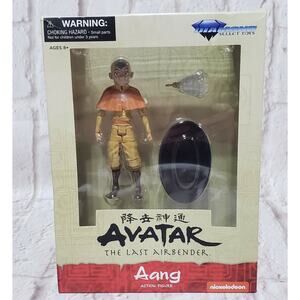 Diamond Select Toys Avatar: The Last Airbender Aang Action Figure Series 1 New